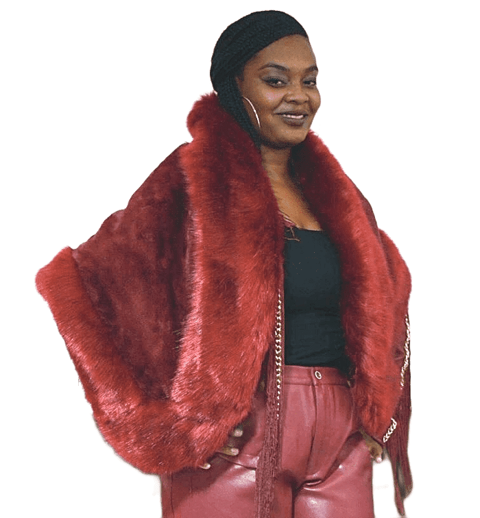 Fur Cape – Diva's Fashion