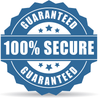 Secure online shopping website logo