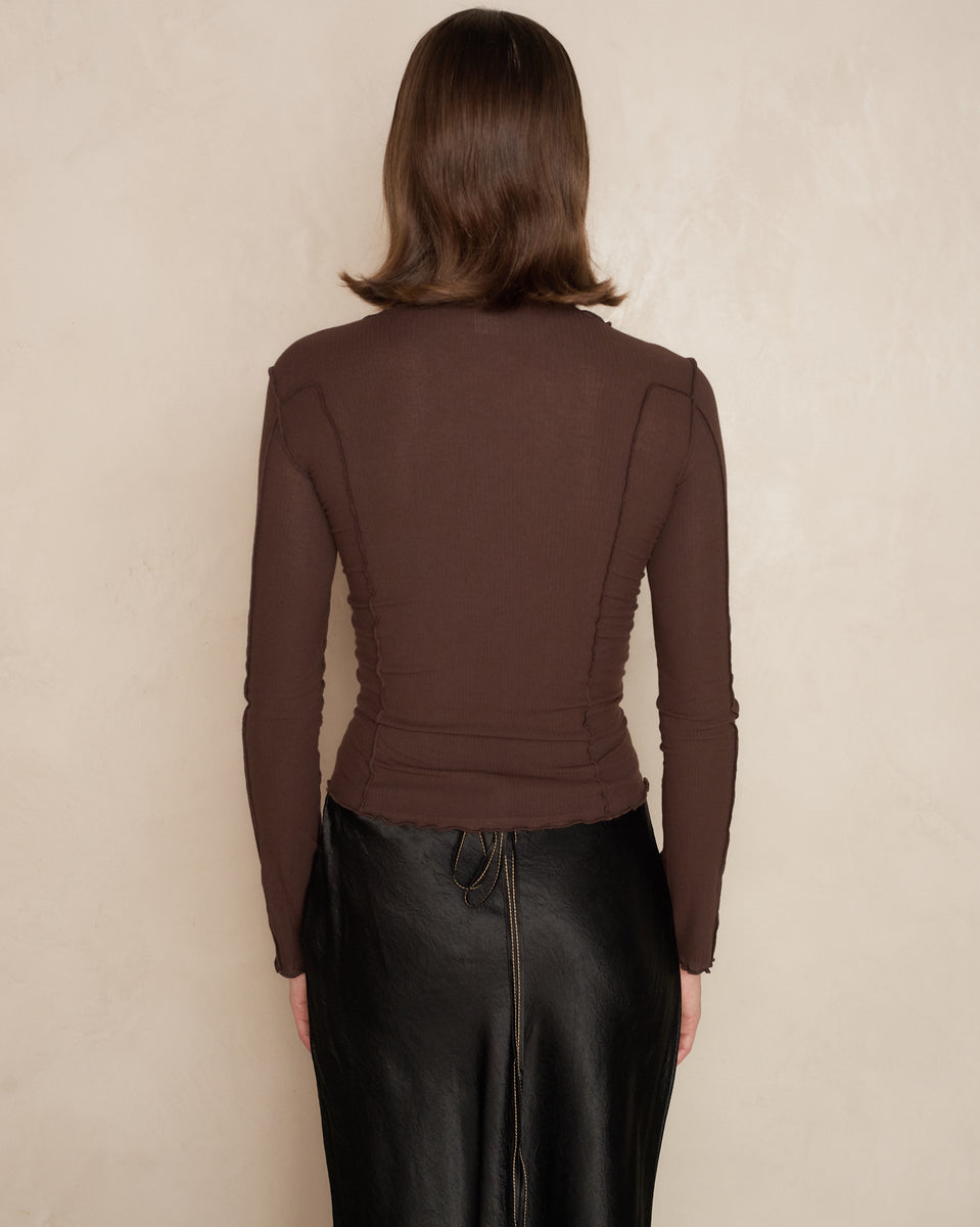 Brown Tactile Omato Longsleeve