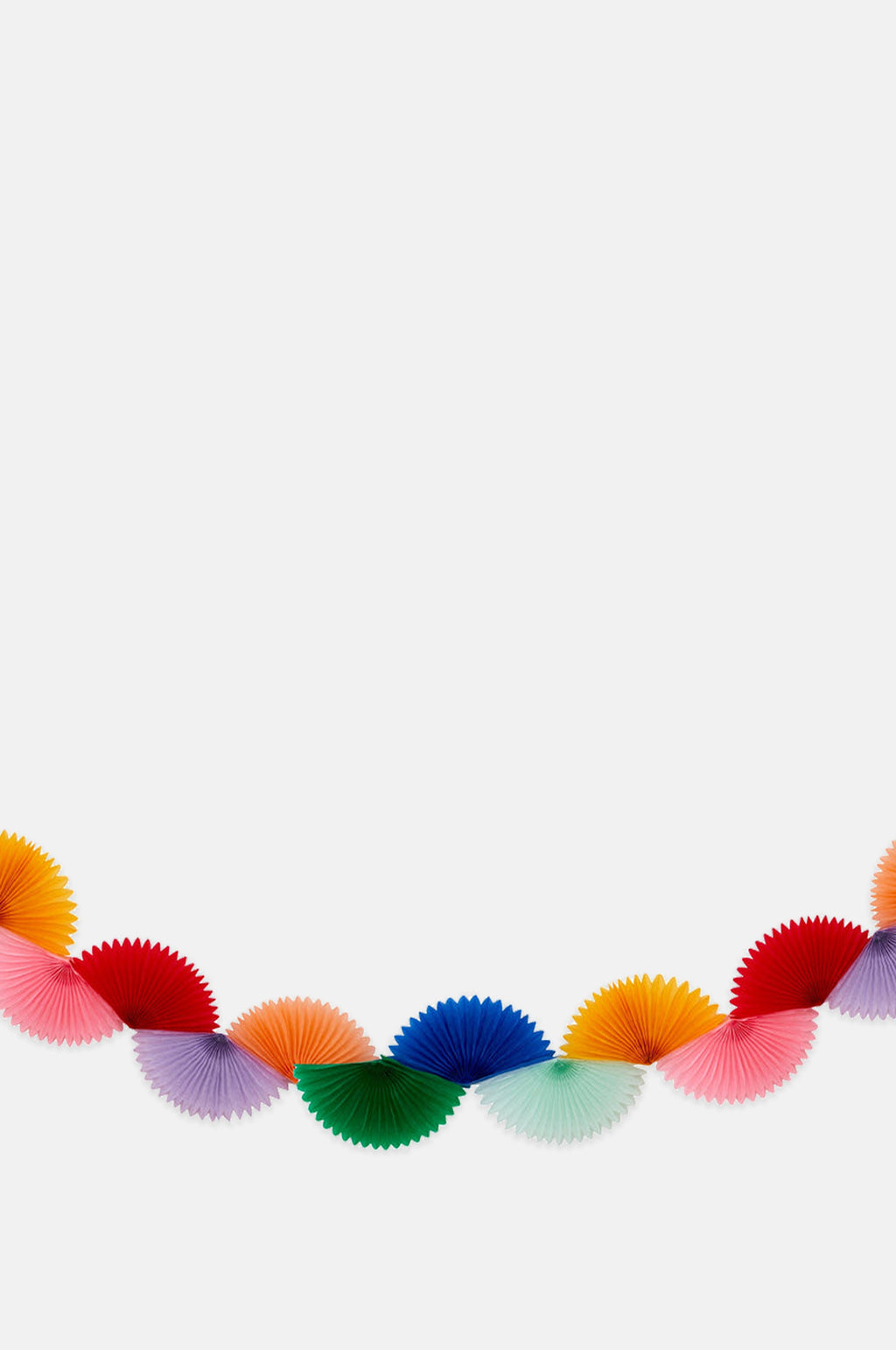 Meri Meri Rainbow Honeycomb Fan Garland – The Hambledon