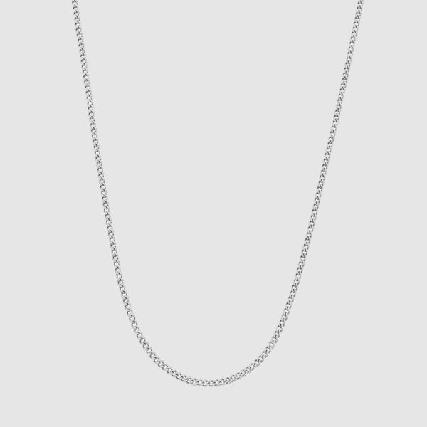 Connell Chain (Silver) 2mm – CRAFTD London