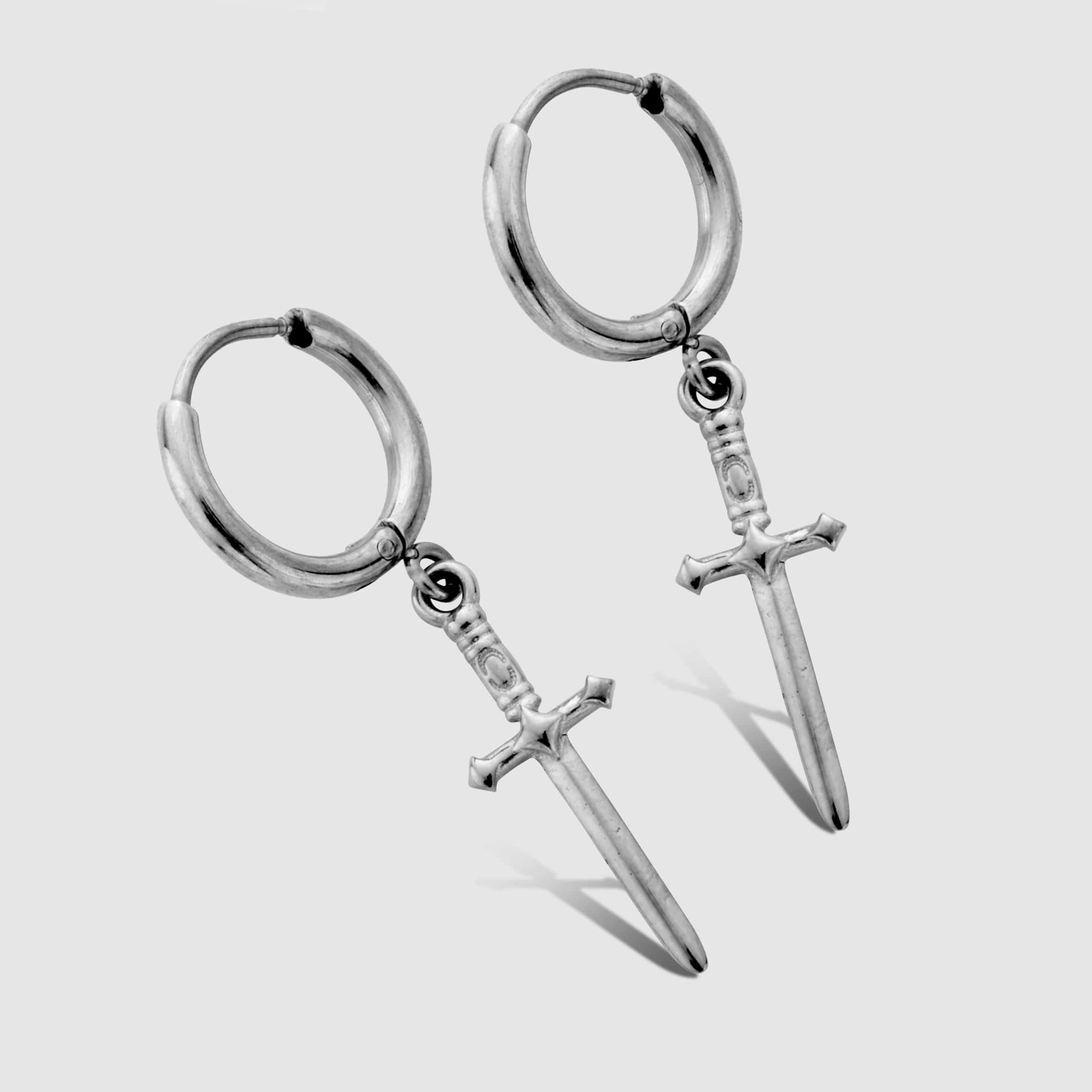 Dagger Earring (Silver) – CRAFTD London