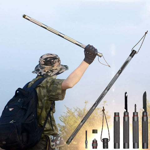 tactical hiking pole