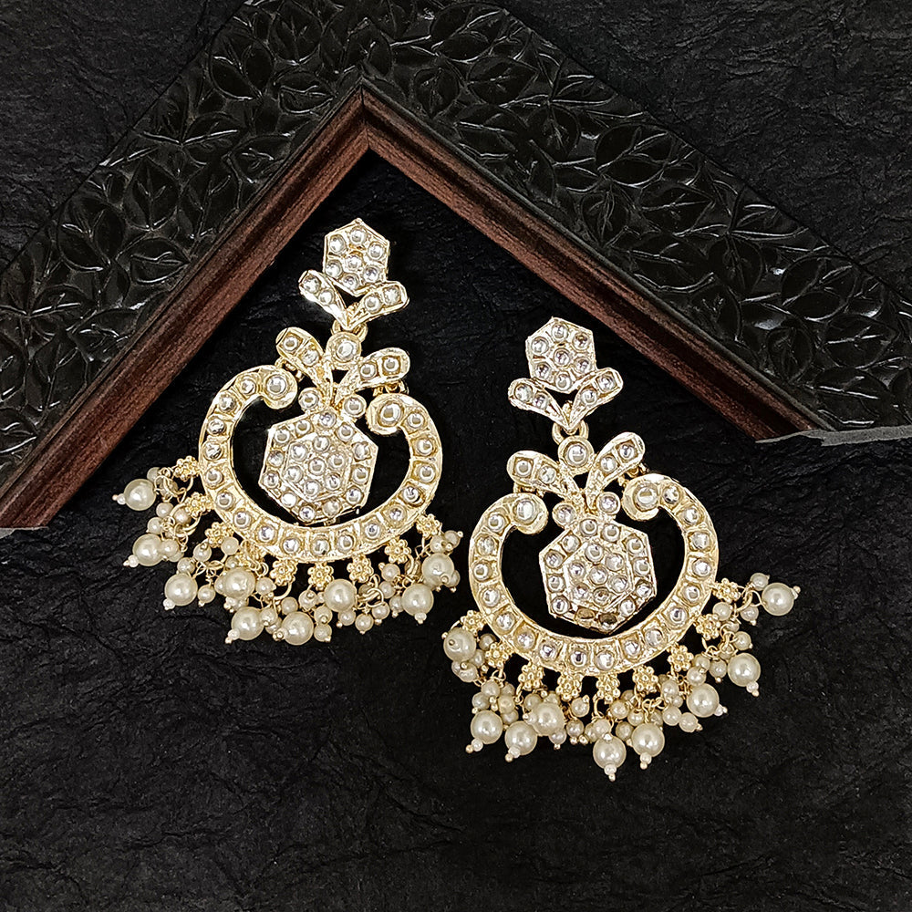 Engagement Polki Traditional Fancy Earring at Rs 510/piece in Mumbai | ID:  9332058497