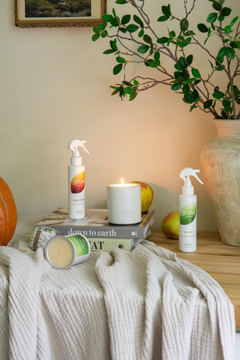 1. Non-toxic home fragrance options: Woodland Sage, Ginger Pumpkin, Pear Cider, Apple Pomander. 2. Fall scents for a cozy atmosphere: Woodland Sage, Ginger Pumpkin, Pear Cider, Apple Pomander. 3. Transform your space with eco-friendly scents: Woodland Sage, Ginger Pumpkin, Pear Cider, Apple Pomander. 4. Elevate your home ambiance with non-toxic fragrances: Woodland Sage, Ginger Pumpkin, Pear Cider, Apple Pomander. 5. Embrace the season with delightful scents: Woodland Sage, Ginger Pumpkin, Pear Cider, Apple Pomander. 6. Creating a fall-inspired environment: Woodland Sage, Ginger Pumpkin, Pear Cider, Apple Pomander.