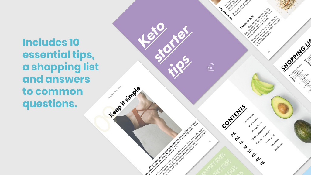 going keto ebook with essential tips for beginners