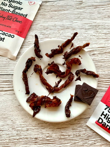 Crispy Chocolate- Dipped Bacon 