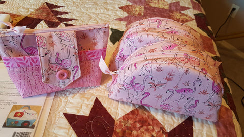 awesome make-up bags by Kathleen