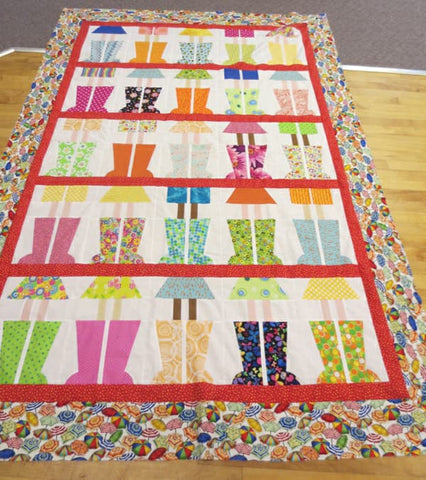Beautiful quilt made by Kathleen