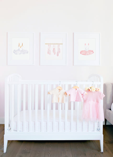 ballet themed baby room