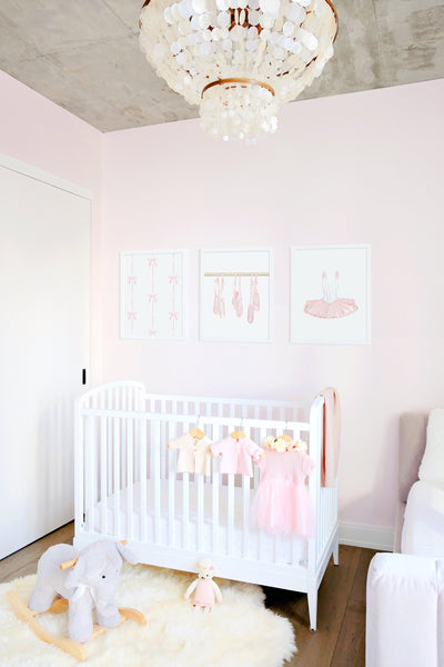 ballet themed baby room