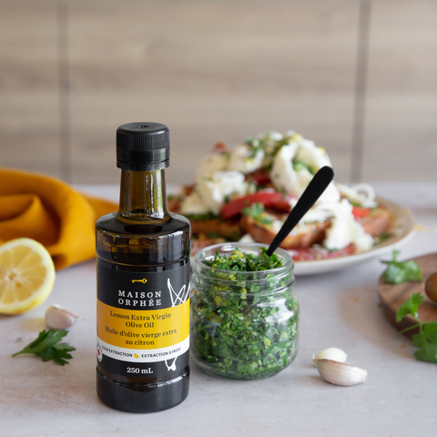 recette gremolata huile d'olive au citron