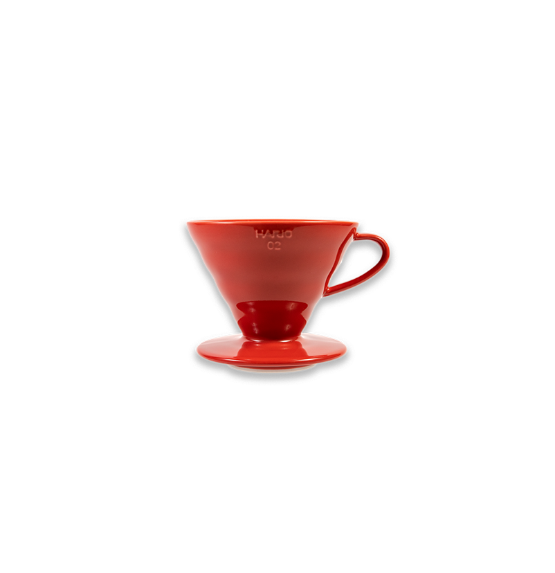 Pour Over Coffee Dripper - V60 Pour-Over Coffee | EspressoWorks Red