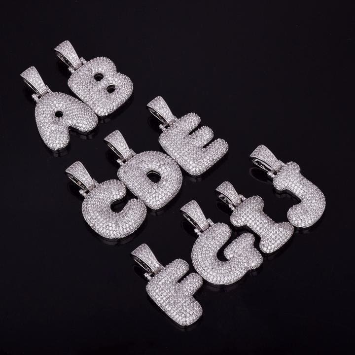 real bubble letter chain