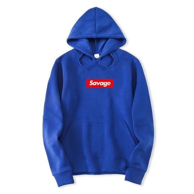 supreme royal blue hoodie