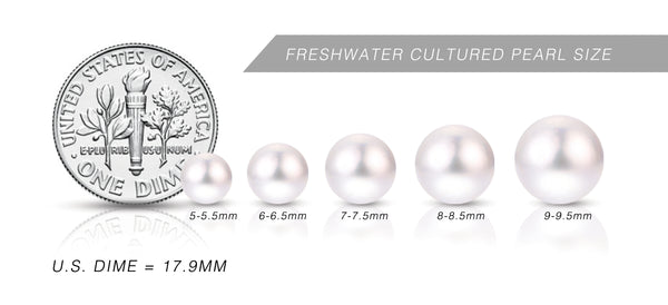 Pearl Size Chart Actual Size