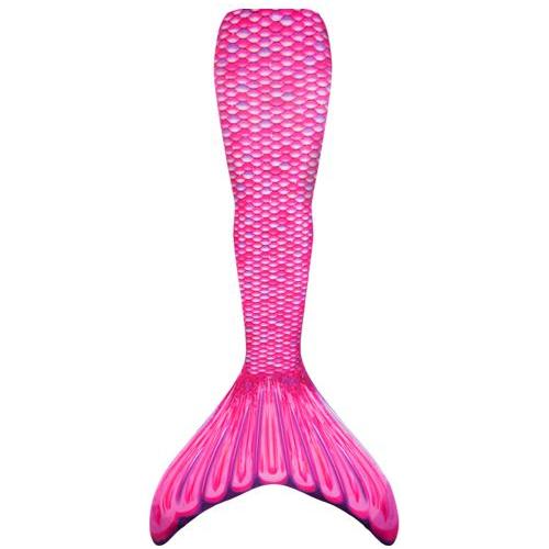 Fin Fun Mermaid Tail Only, Reinforced Tips, NO Monofin, Malibu Pink, S