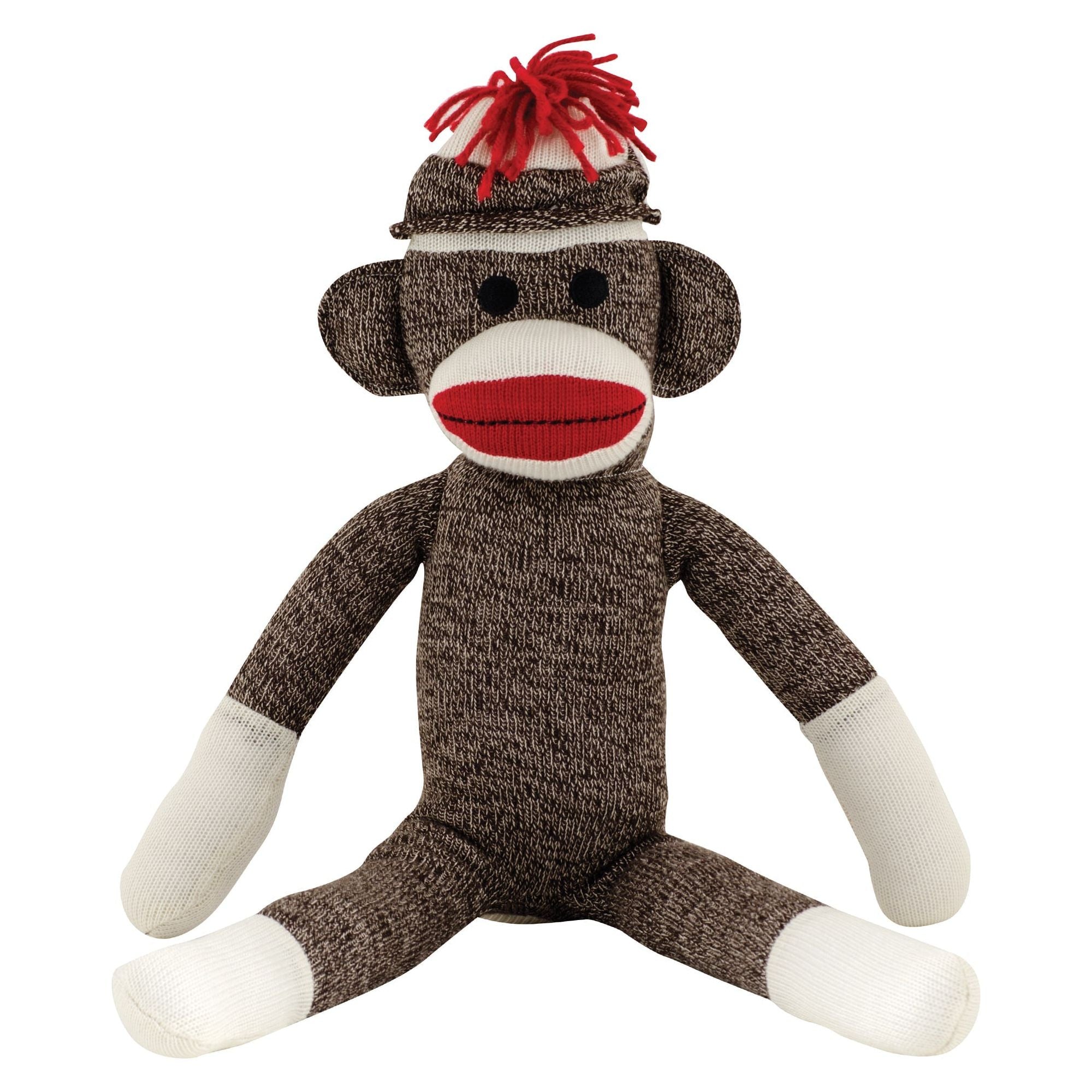 sock monkey plush