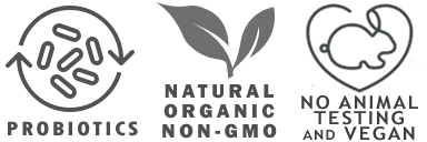 Probiotics Natural Organic Non-GMO No Animal Testing and Vegan