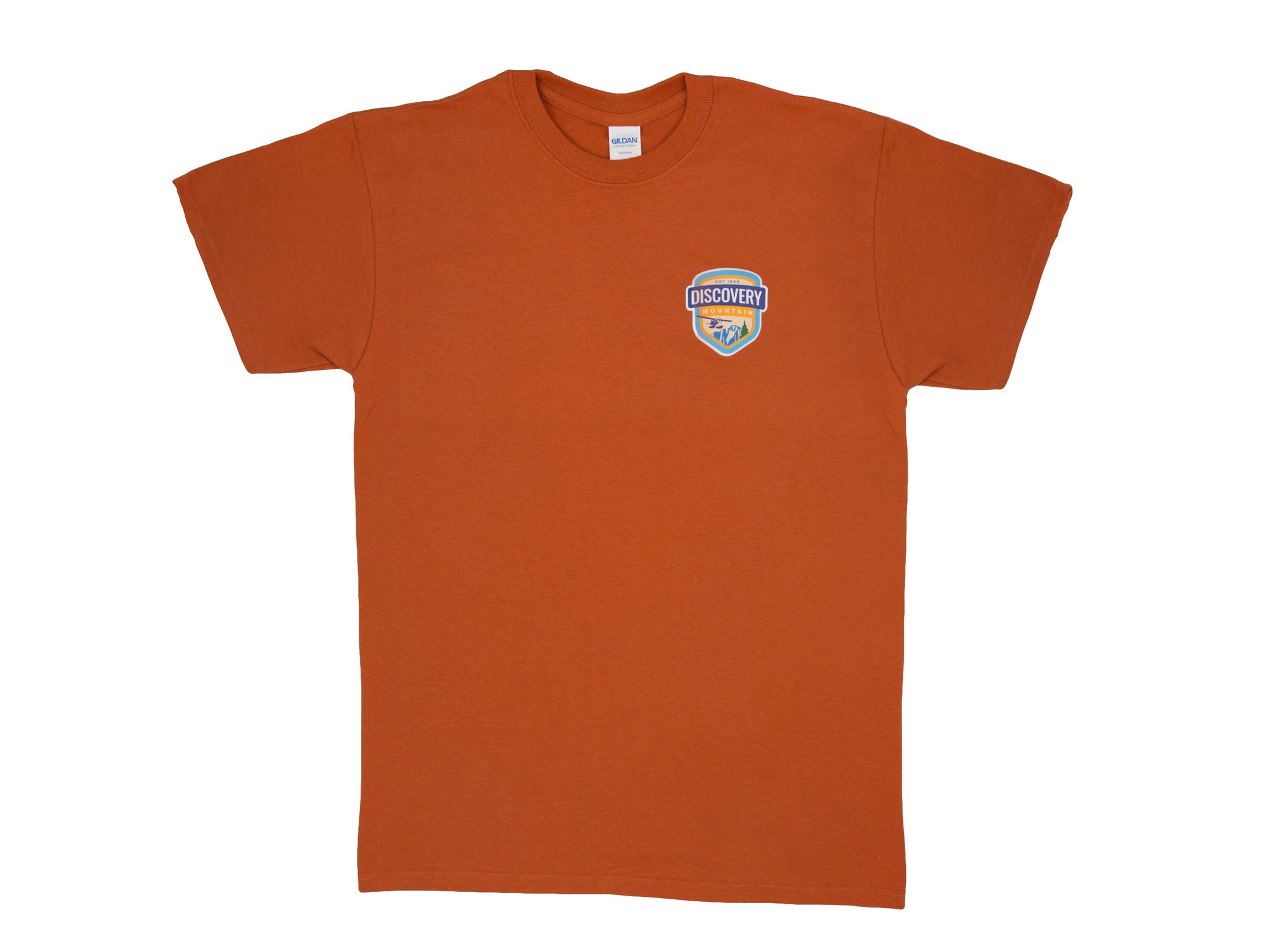 Discovery Mountain Orange T-Shirt – Voice of Prophecy