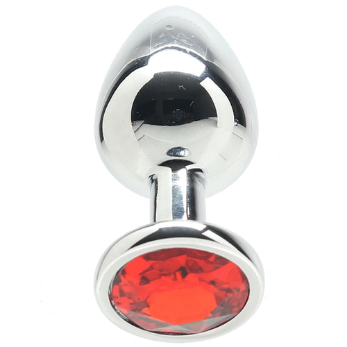 Ouch! Red Round Gem Plug