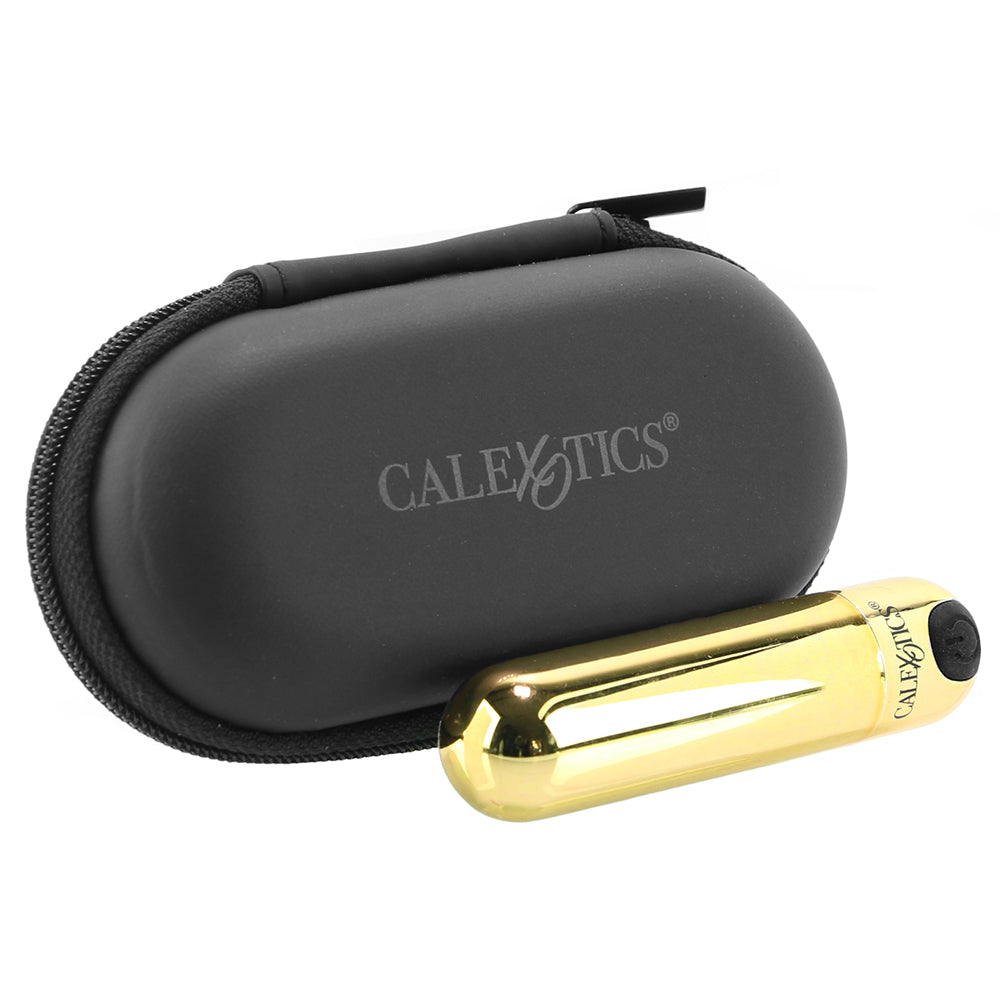 Rechargeable Hideaway Bullet Vibe In Gold CalExot