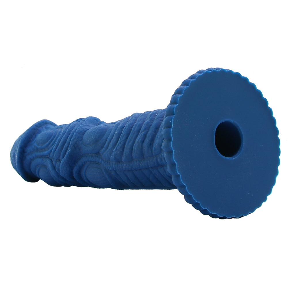 The Realm Draken Lock On Dildo In Blue Blush D