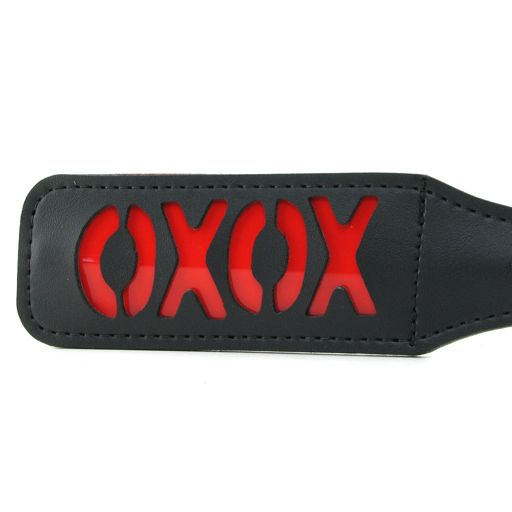 XOXO Paddle In Black Sportsheets Whips And Cro