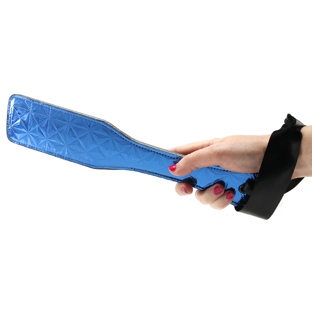 Whip Smart Dual Sided Spanking Paddle In Blue X