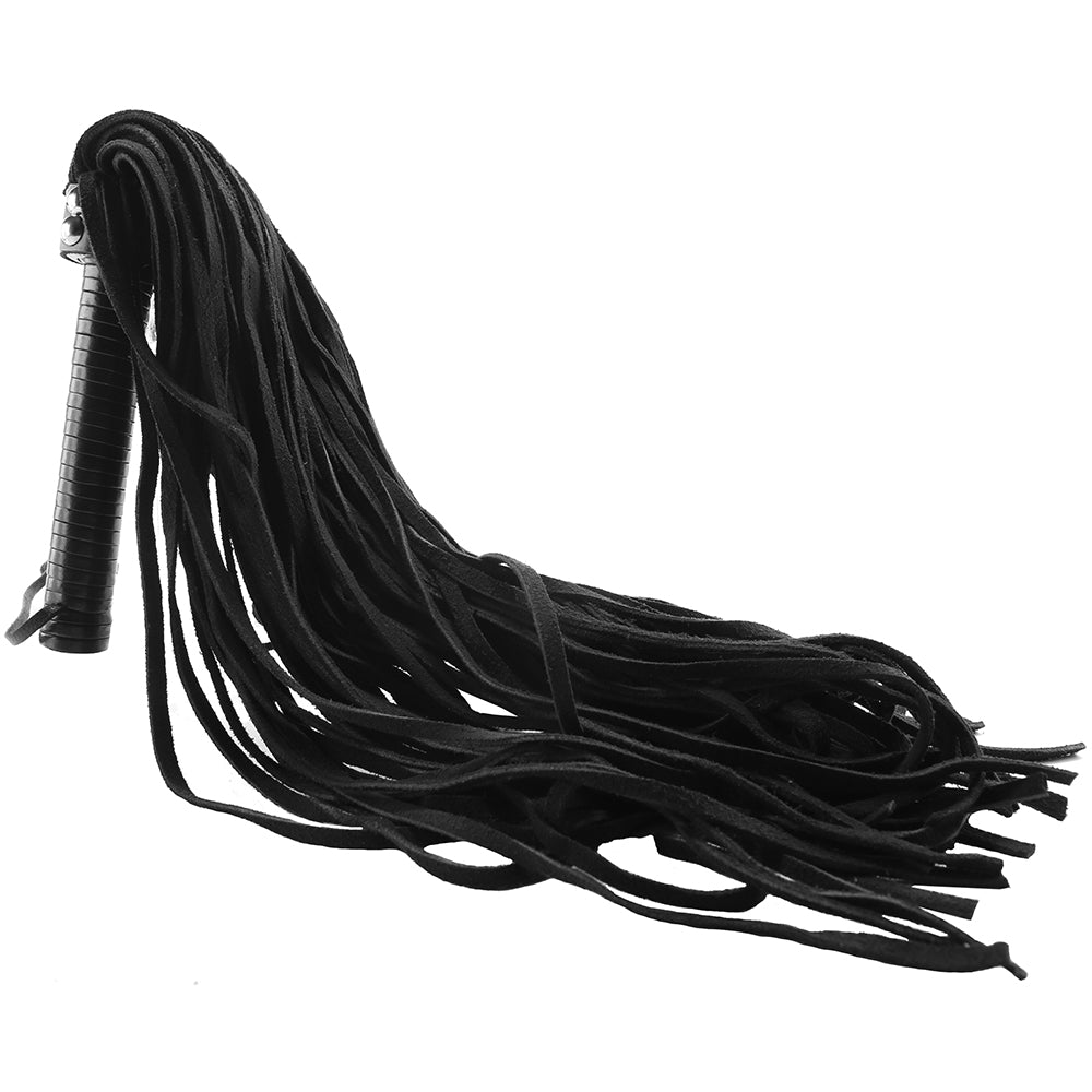 Long Suede Flogger In Black Rouge Whips And Crops Ca