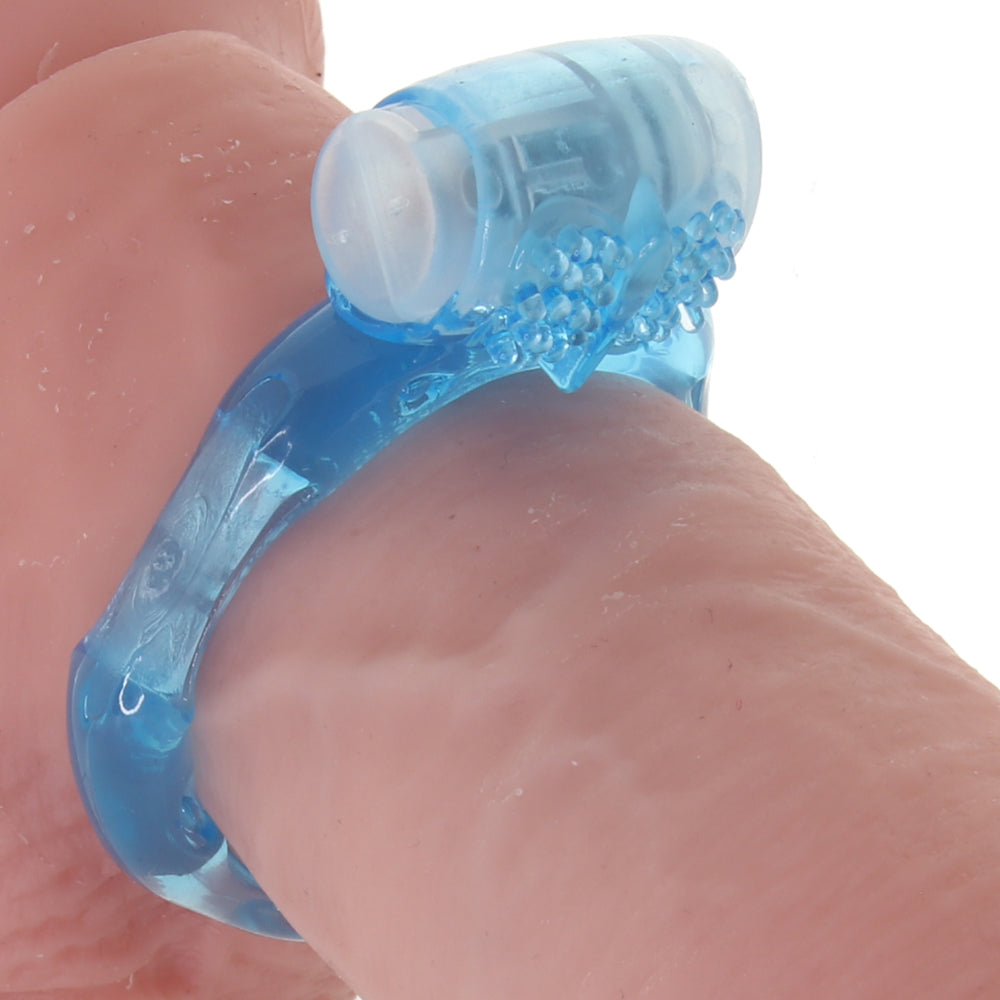 Vibrating Ring In Blue CalExotics Cock Rings