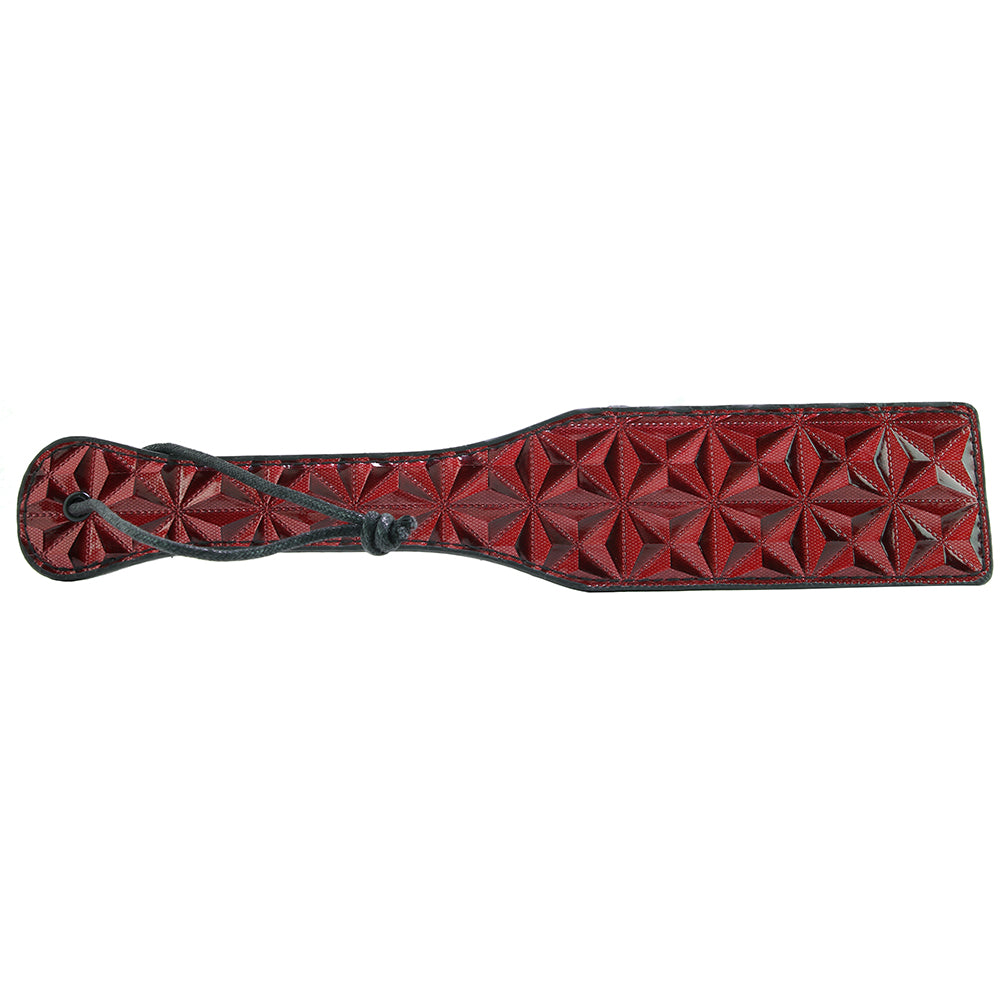 Ouch Luxury Paddle In Burgundy Shots Toys W