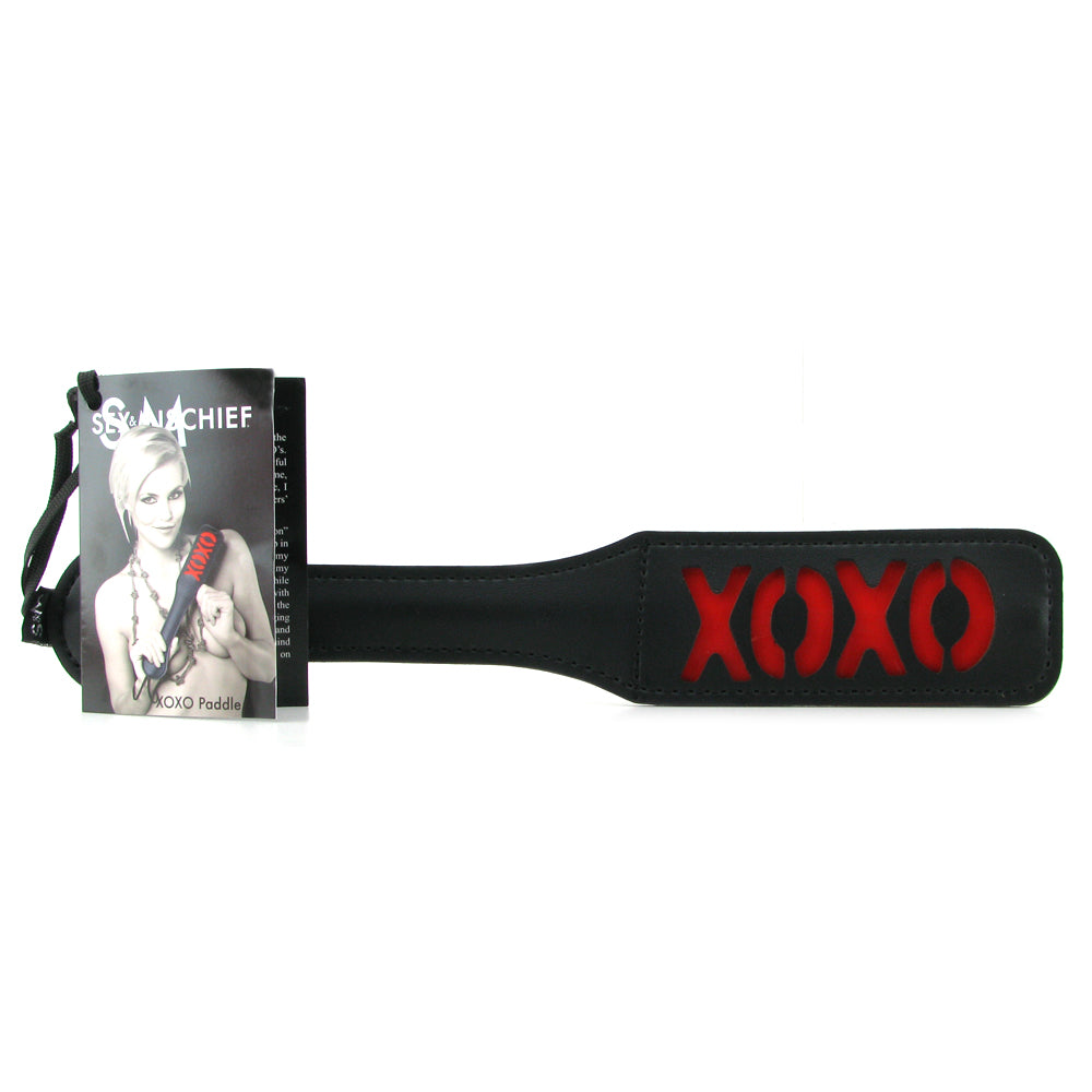 XOXO Paddle In Black Sportsheets Whips An