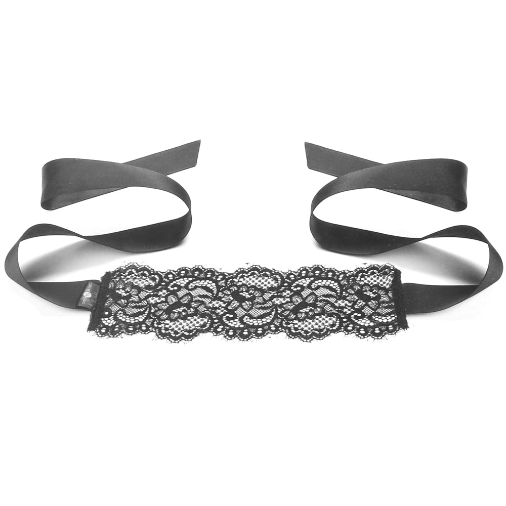 Secret Kisses Boudoir Lace Blindfold XGen Pleasure Mas