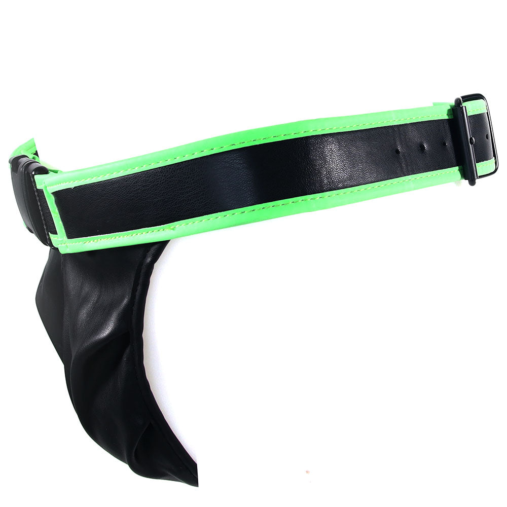 Ouch! Glow In The Dark Front Buckle Jock Strap
