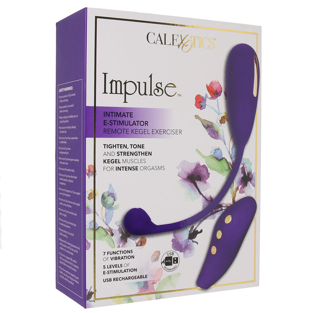 Impulse Intimate E Stim Remote Kegel Exerciser In Purple Calexotics