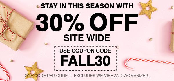 30% Off Site Wide - Use Code FALL30