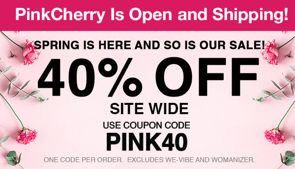 40% Off Site Wide - Use Code PINK40