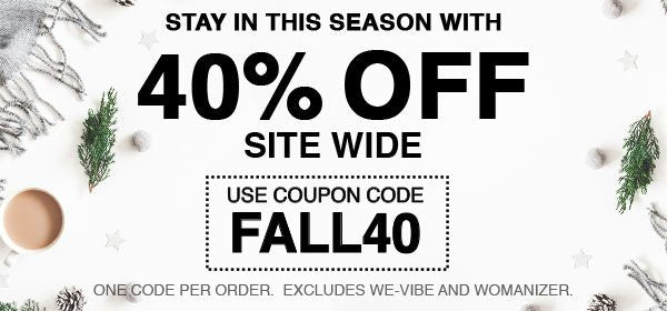 40% Off Site Wide - Use Code FALL40