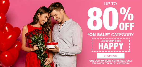 Up To 80% Off Sex Toys! Use Code HAPPY!