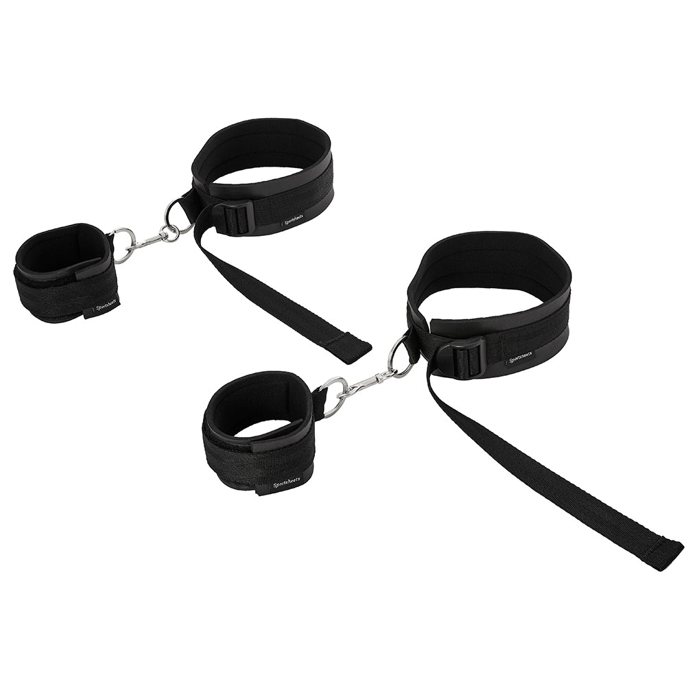 Thigh And Wrist Cuff Set Shop Sportsheets Products