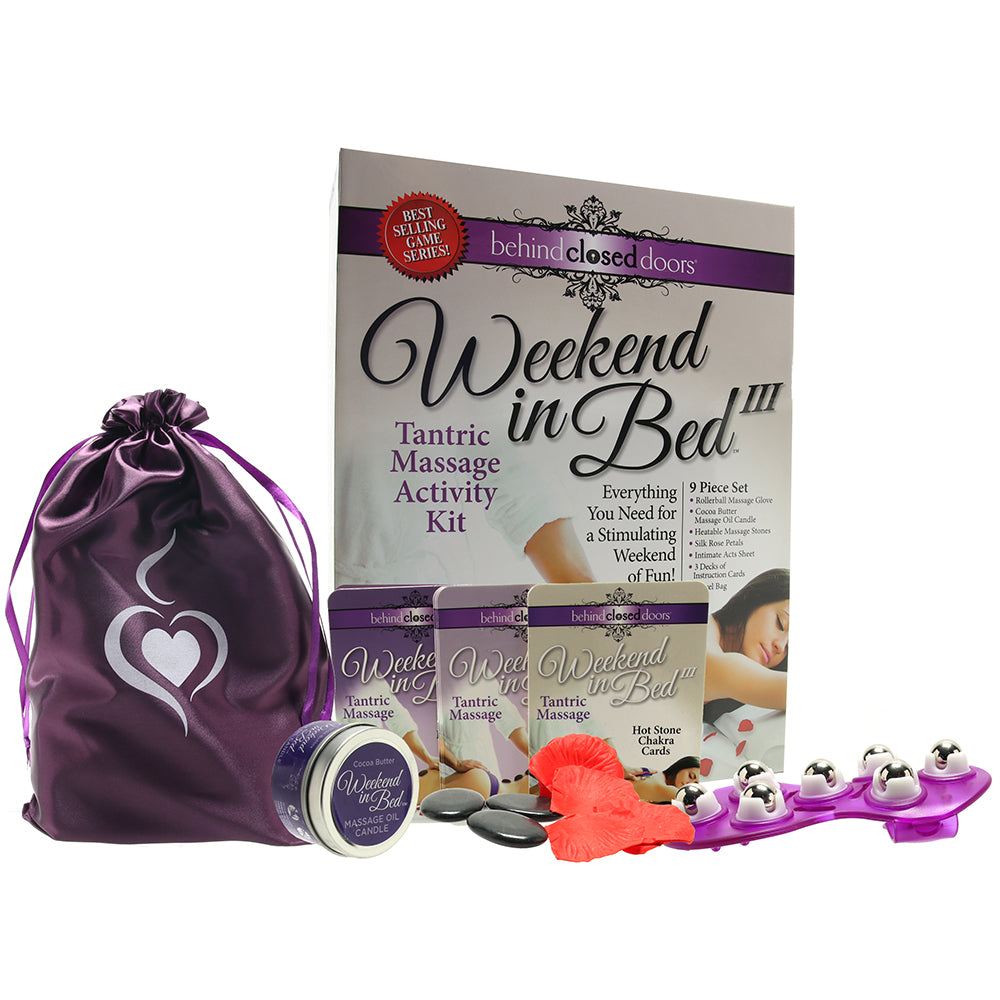 Weekend In Bed 3 Tantric Massage Activity Kit Shop Little Genie