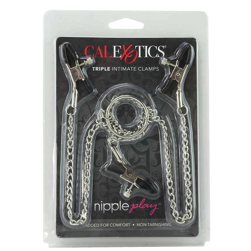 Nipple Play Triple Intimate Clamps In Silver Shop CalEx
