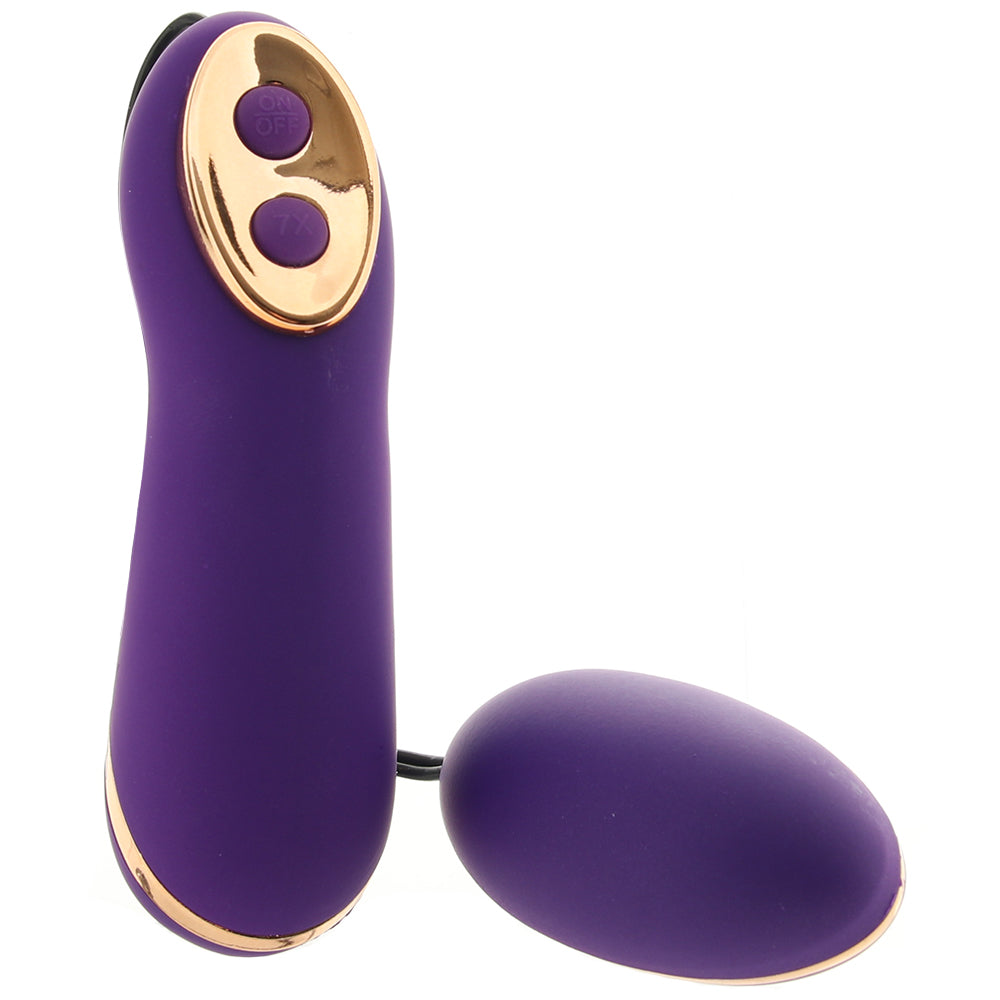 Entice Ella 7 Function Egg Vibe In Purple Shop CalEx