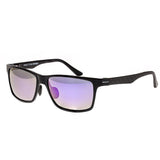 Breed Vulpecula Titanium Polarized Sunglasses - Black/Purple BSG029BK
