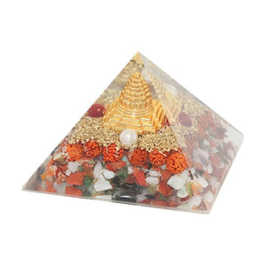 Wealth Attraction Orgone Pyramid - Vinaya