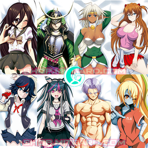 Artist commission body pillow: Look for your dreamed custom OC / character Dakimakura - CELL SHADING Painted version