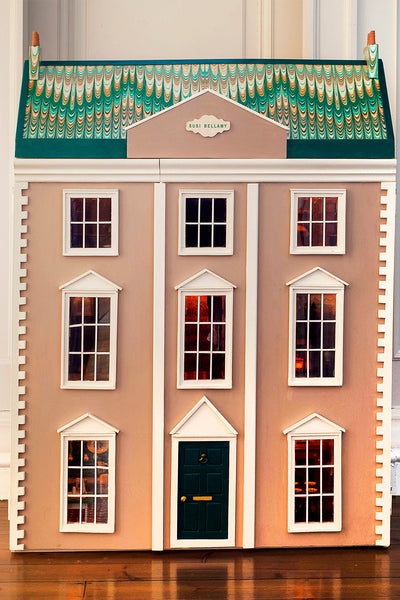 wooden dolls house