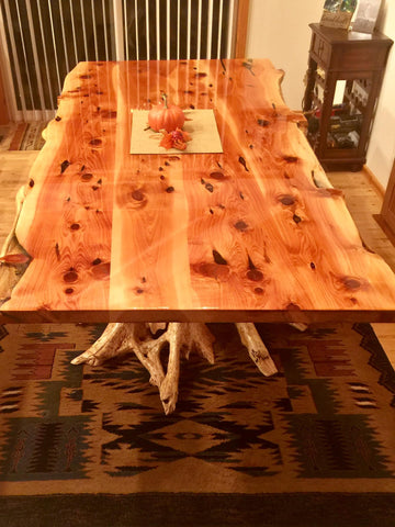 Laminated Juniper Dining Table