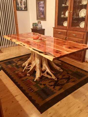 Laminated Juniper Dining Table